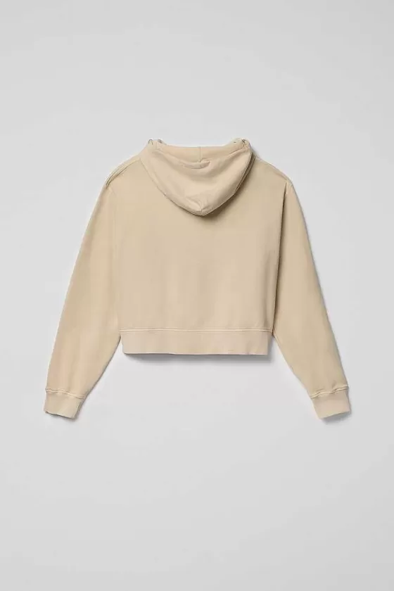 Beige Cotton Hoodie*Camper Flash Sale