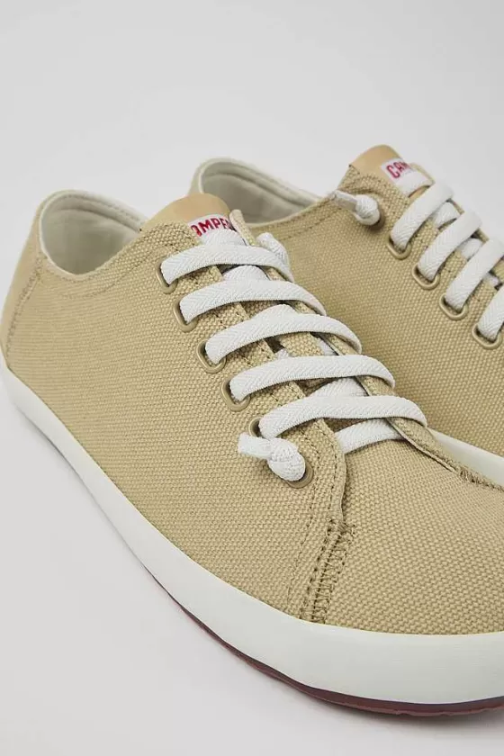 Beige Textile Sneaker For Men*Camper Best Sale