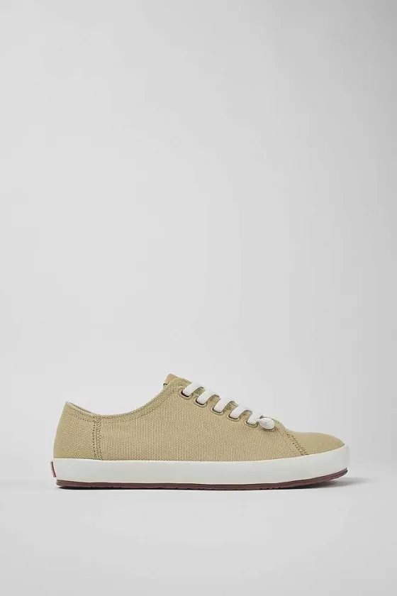 Beige Textile Sneaker For Men*Camper Best Sale