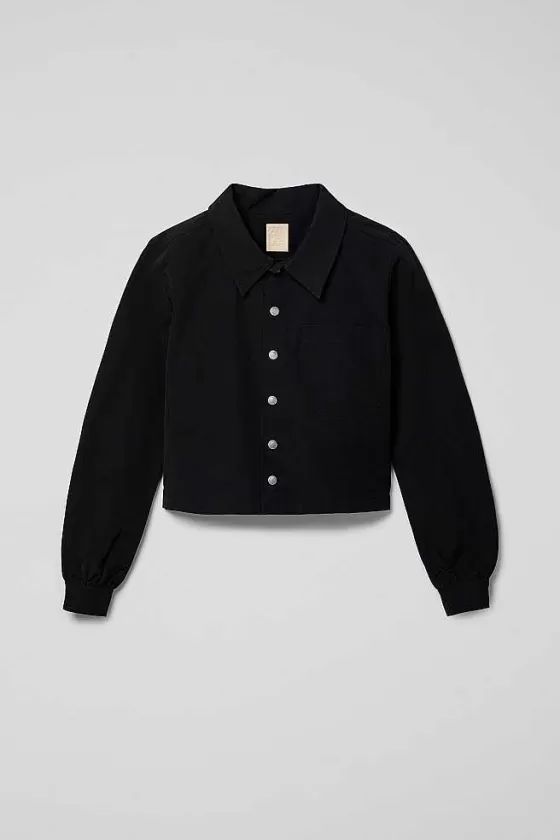 Black Cotton/Nylon Shirt*Camper Sale