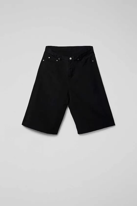 Black Cotton/Nylon Shorts*Camper Best