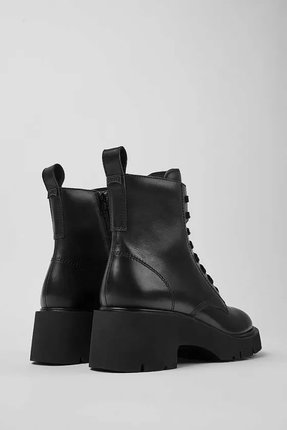 Black Lace-Up Boots For Women*Camper Discount