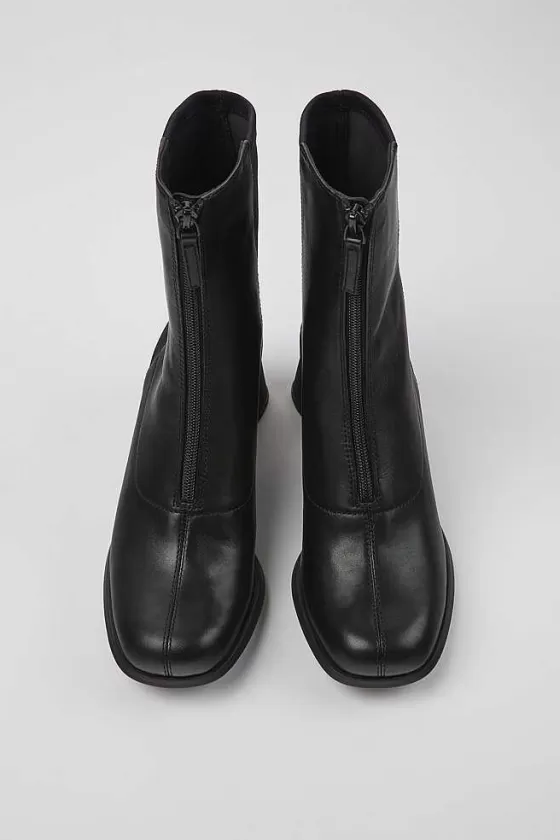 Black Leather And Recycled Pet Boots For Women*Camper Cheap