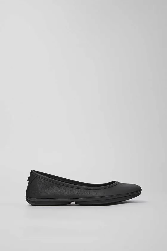 Black Leather Ballerina For Women*Camper Clearance