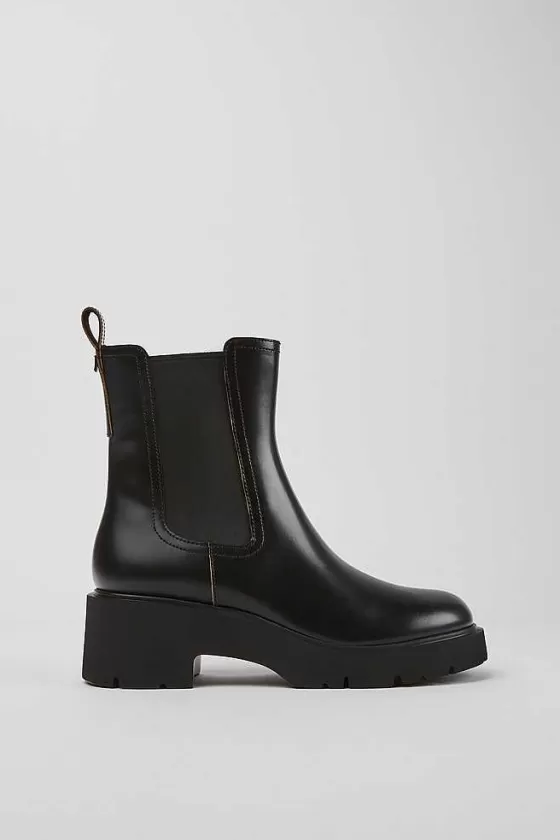 Black Leather Boots For Women*Camper Store