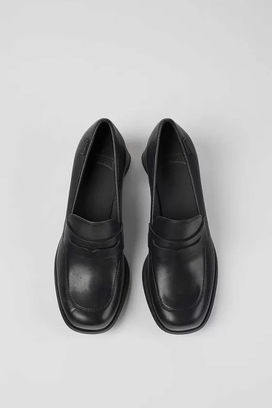 Black Leather Heels*Camper Flash Sale