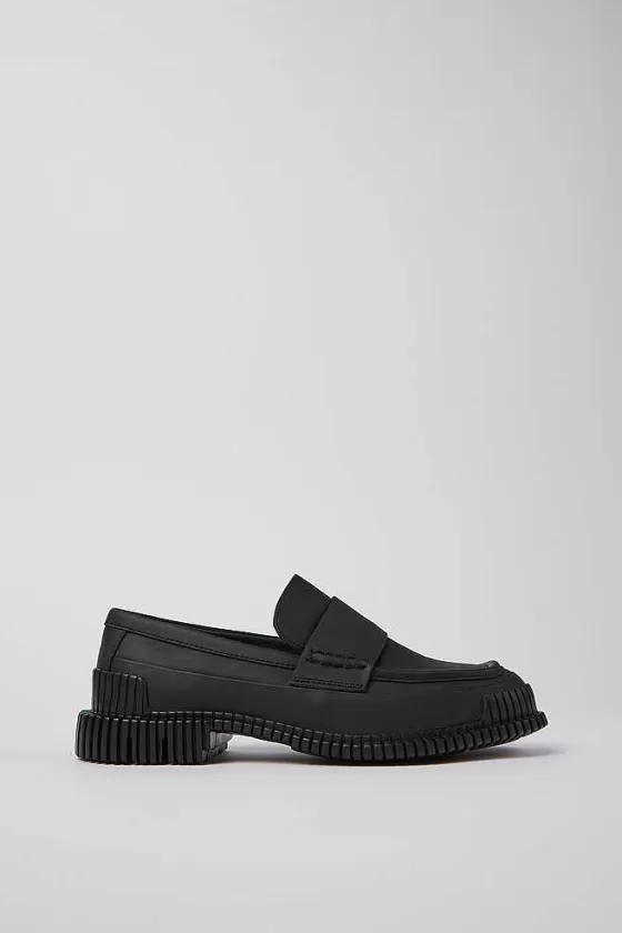 Black Leather Loafer For Women*Camper Sale