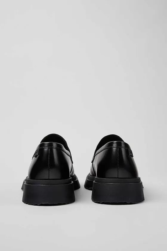 Black Leather Loafers For Men*Camper Sale