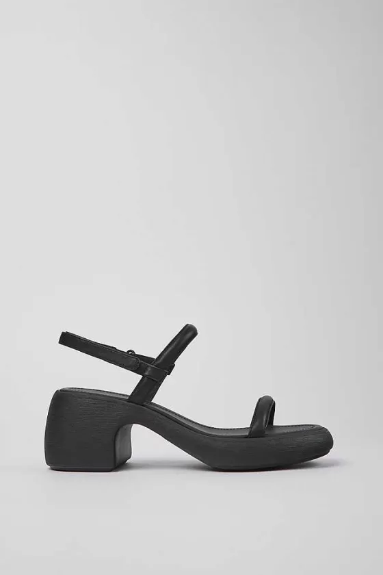 Black Leather Sandal For Women*Camper Cheap