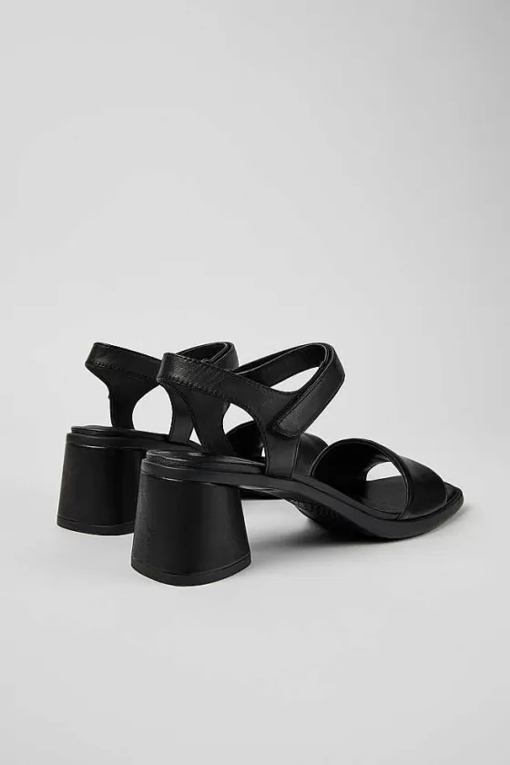 Black Leather Sandal For Women*Camper Clearance