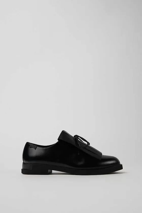 Black Leather Shoe For Women*Camper Cheap