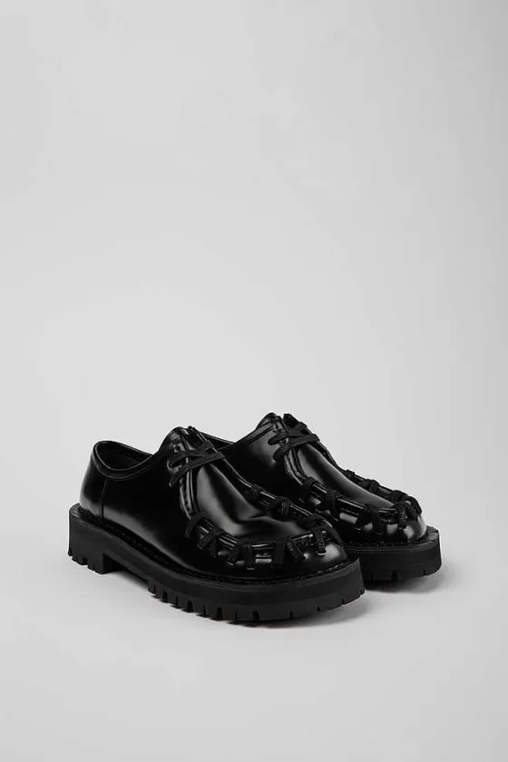 Black Leather Shoes*Camper Fashion