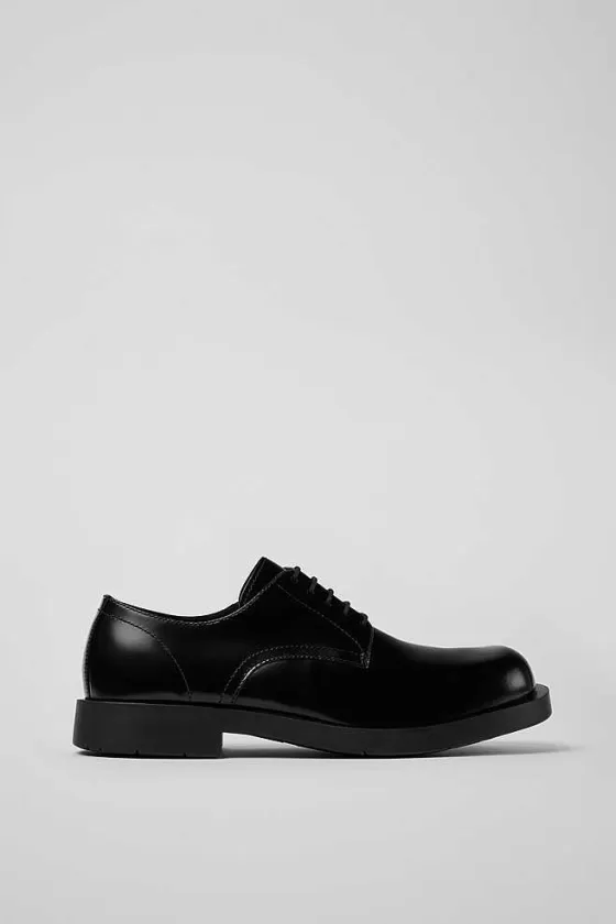 Black Leather Shoes*Camper Outlet