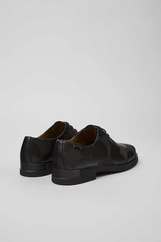 Black Leather Shoes For Women*Camper Cheap