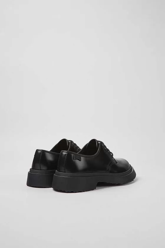 Black Leather Shoes For Women*Camper Clearance