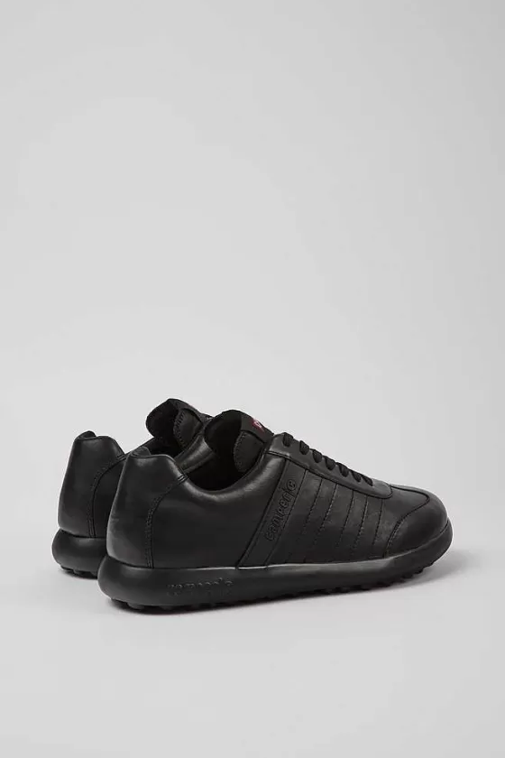 Black Leather Sneakers For Men*Camper Cheap