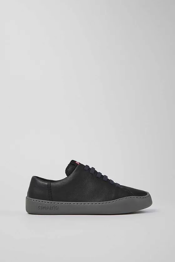 Black Leather Sneakers For Women*Camper Discount