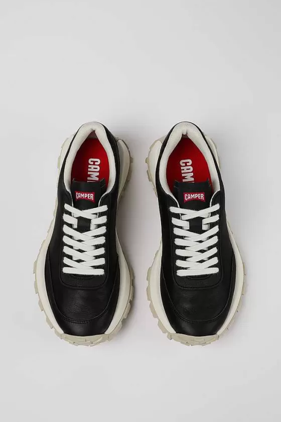 Black Leather/Textile Sneaker For Women*Camper Discount