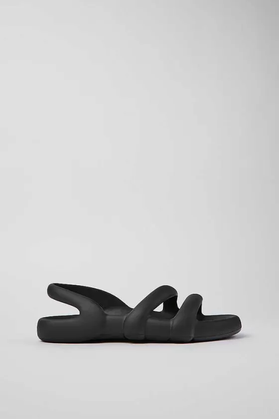 Black Synthetic Sandal For Men*Camper Clearance