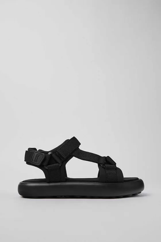 Black Textile Sandal For Men*Camper Online