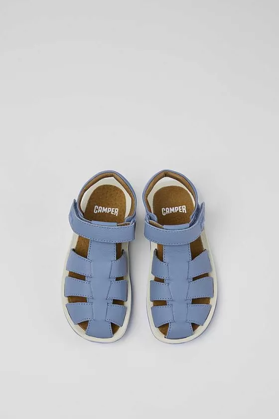 Blue Leather Sandal*Camper Flash Sale