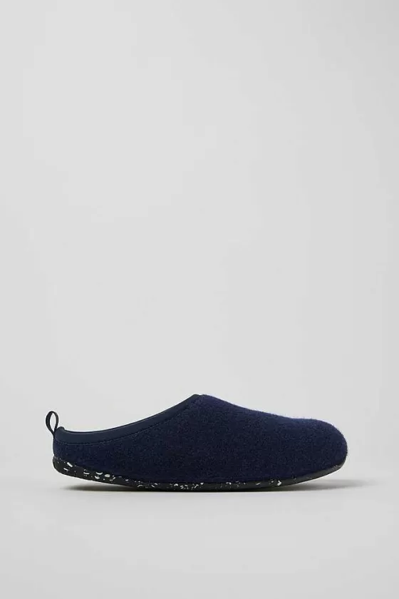 Blue Slippers For Men*Camper Cheap