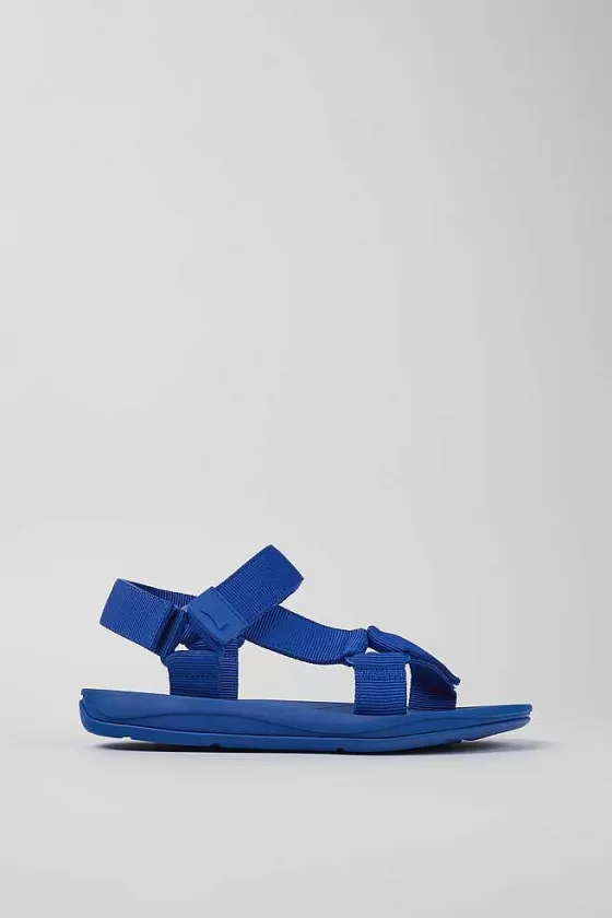 Blue Textile Sandal For Men*Camper Cheap