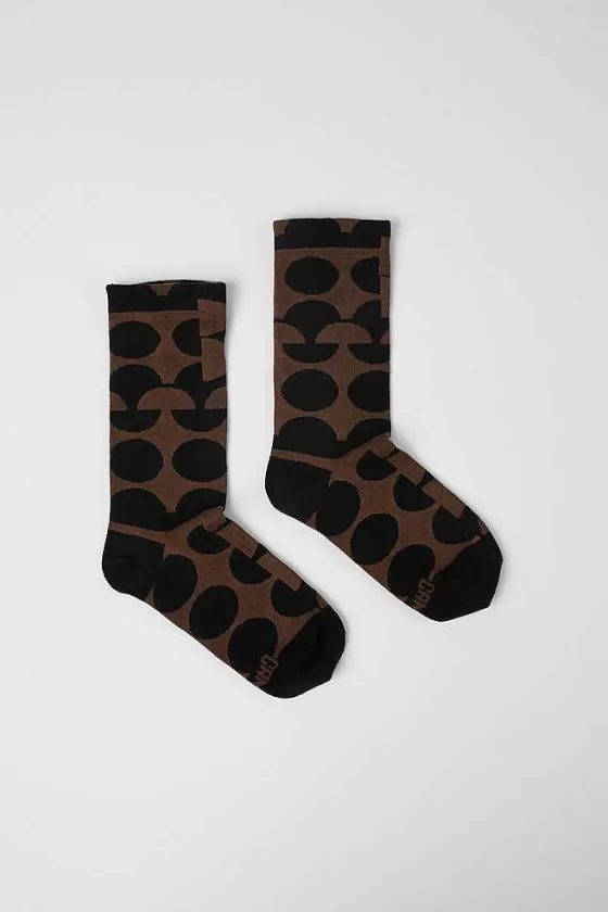 Brown And Black Socks*Camper Discount