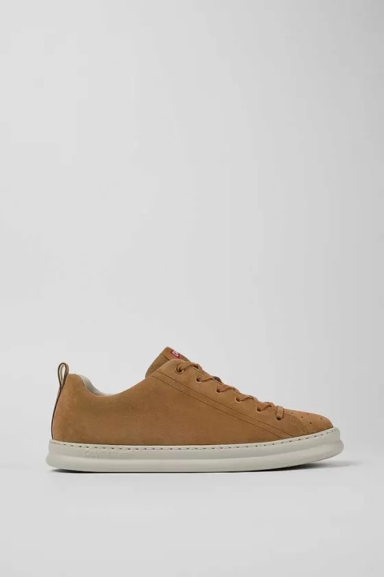 Brown Nubuck Sneaker For Men*Camper Shop