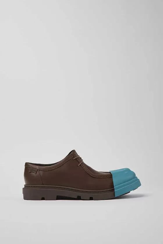 Brown Responsibly Raised Leather Shoes For Women*Camper Best Sale