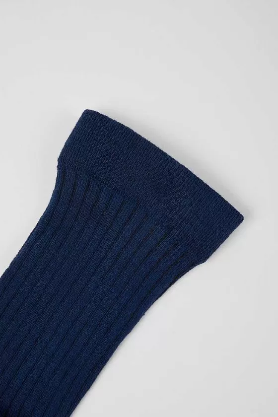 Dark Blue Socks In Collaboration With Pyratex®*Camper Best Sale