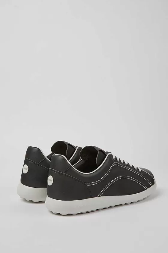 Dark Gray Leather Sneakers For Men*Camper Shop