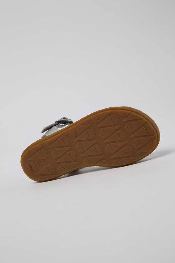 Gray Leather Sandal*Camper Store