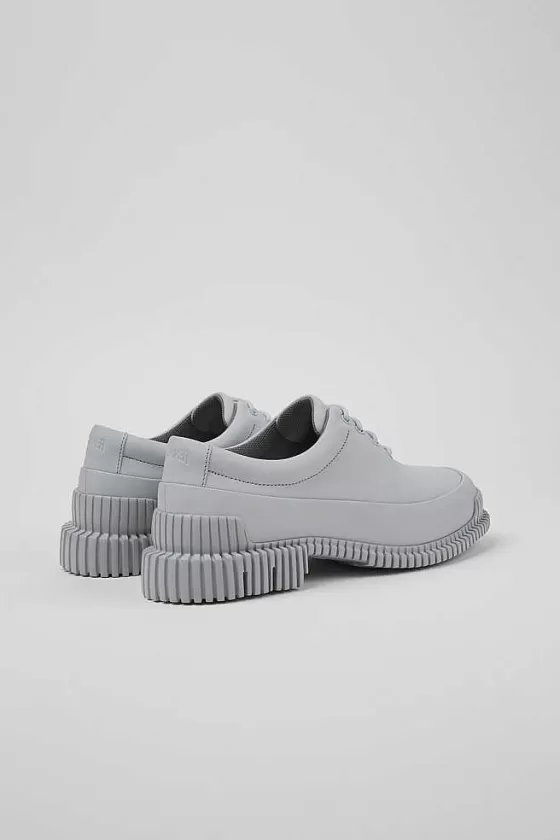 Gray Leather Shoe For Women*Camper Best Sale