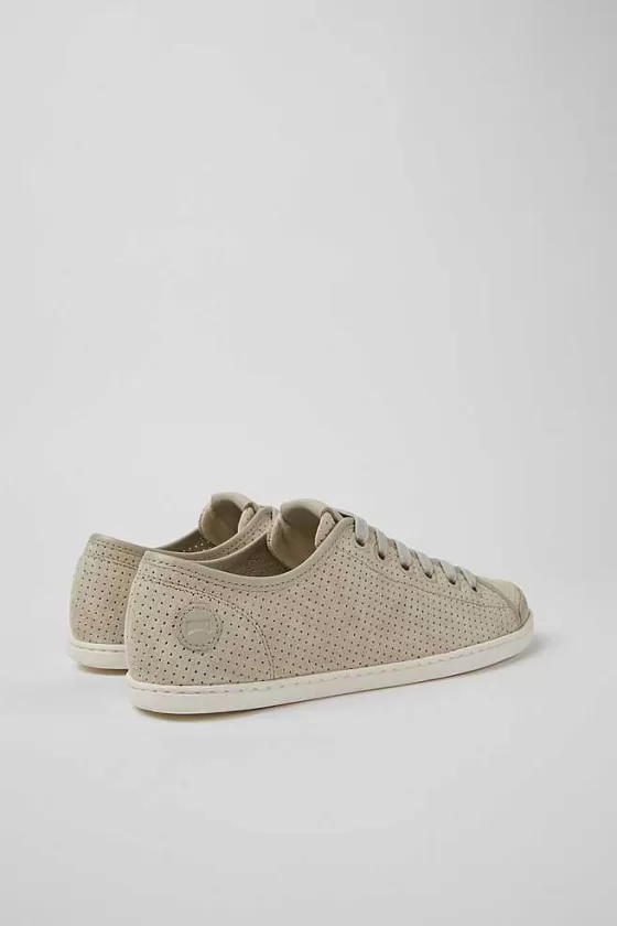 Gray Nubuck And Leather Sneakers For Women*Camper Store