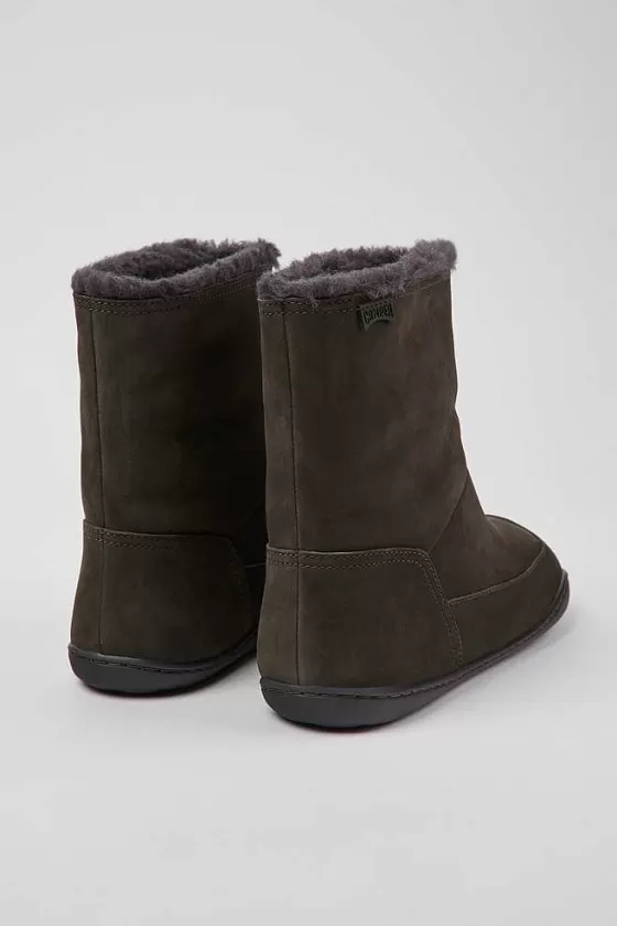 Gray Nubuck Boots For Women*Camper Cheap