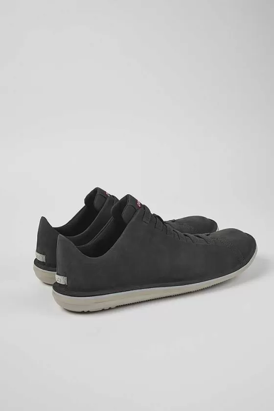 Gray Nubuck Low Sneaker For Men*Camper Store