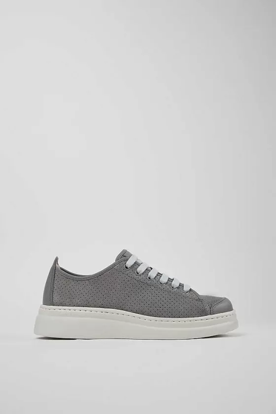 Gray Nubuck/Leather Sneaker For Women*Camper Clearance