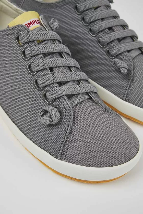 Gray Textile Sneaker For Women*Camper Shop