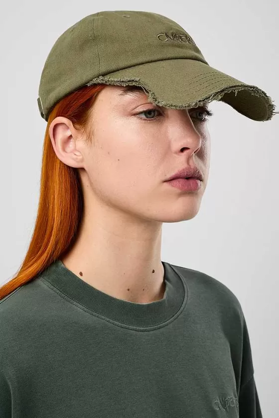 Green Cotton Cap (One Size)*Camper Sale