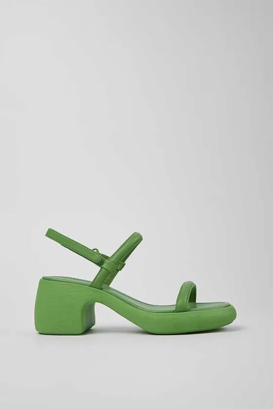 Green Leather Sandal For Women*Camper Best