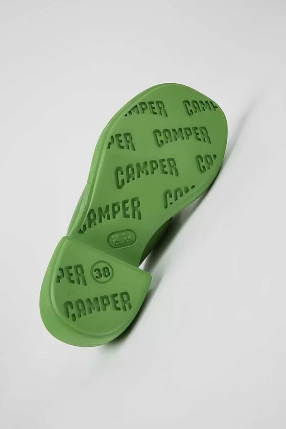 Green Leather Sandal For Women*Camper Cheap