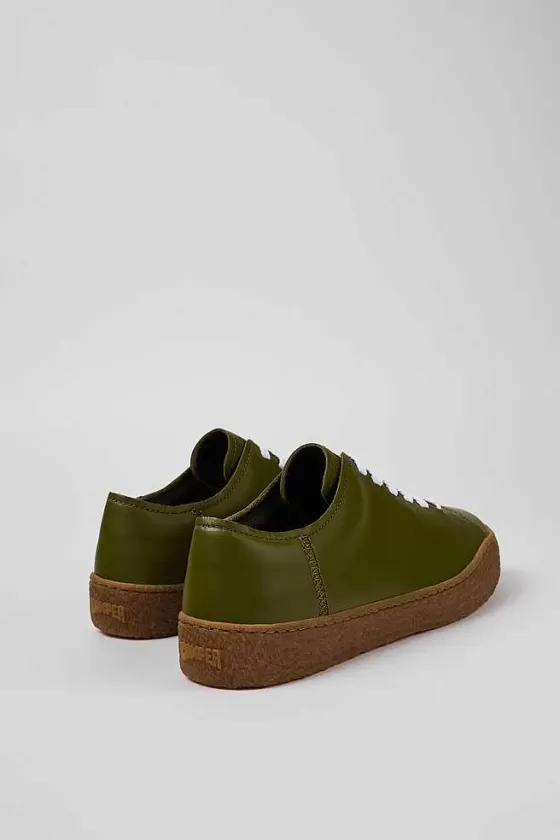 Green Leather Sneaker For Men*Camper Hot