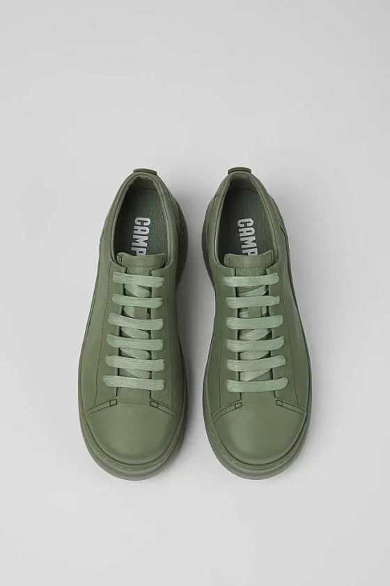 Green Leather Sneakers For Women*Camper Best Sale