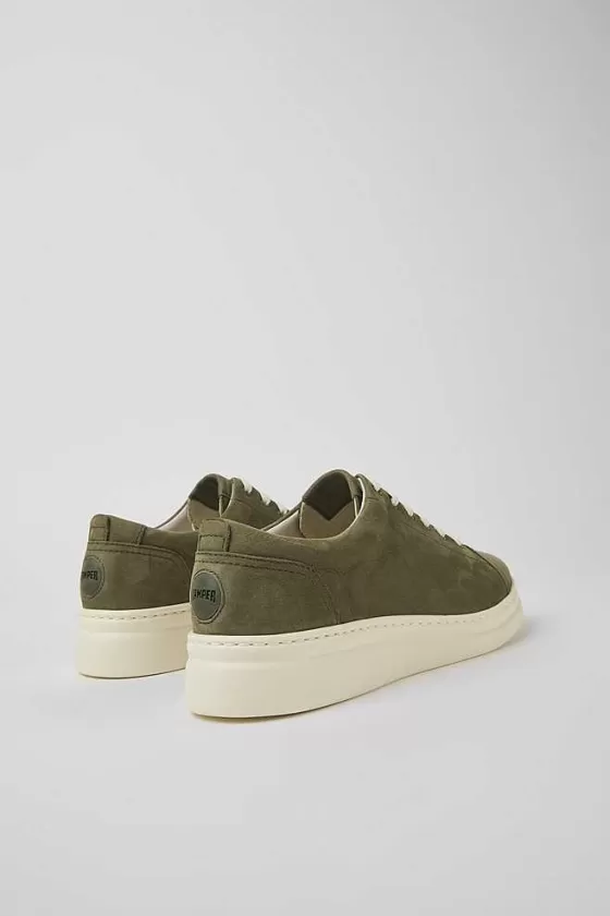 Green Nubuck Sneakers For Women*Camper Cheap