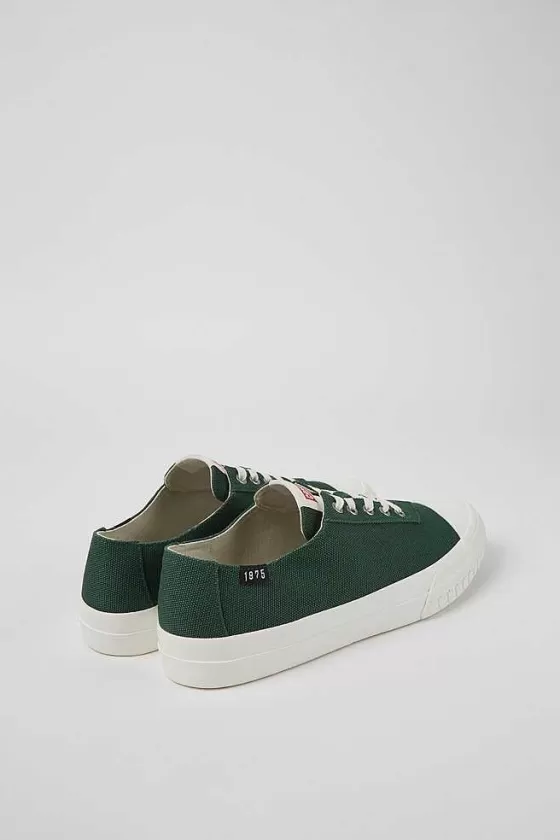 Green Recycled Cotton Sneakers For Men*Camper Online