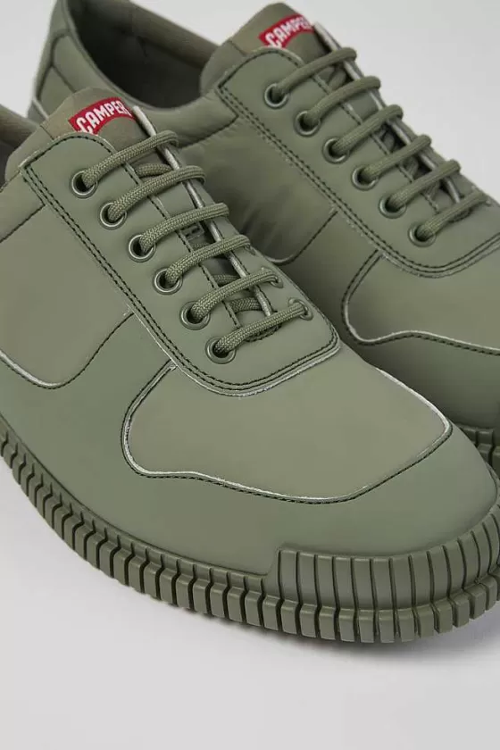 Green Recycled Leather Shoes For Men*Camper New