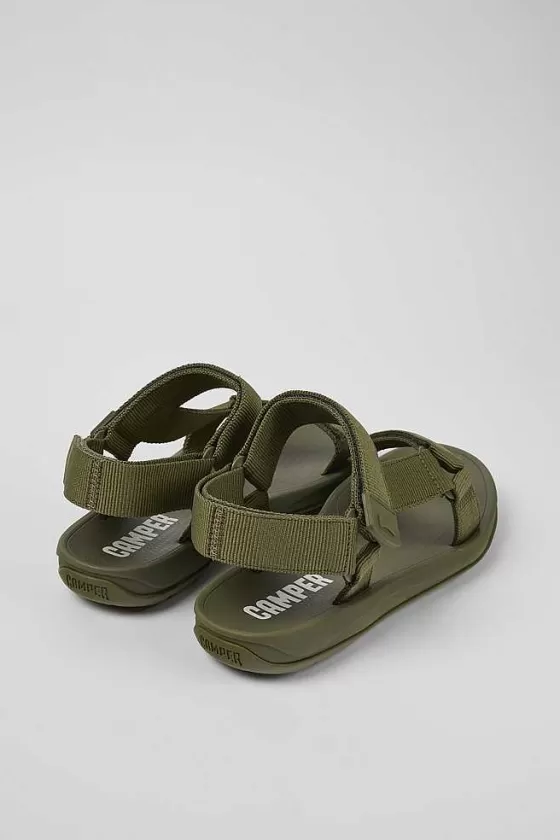 Green Textile Sandal For Men*Camper Store