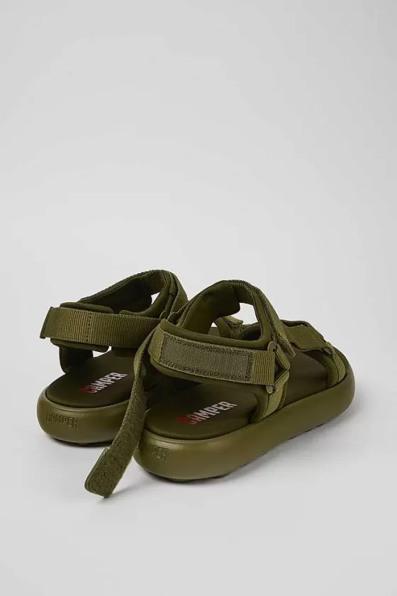 Green Textile Sandal For Men*Camper Shop