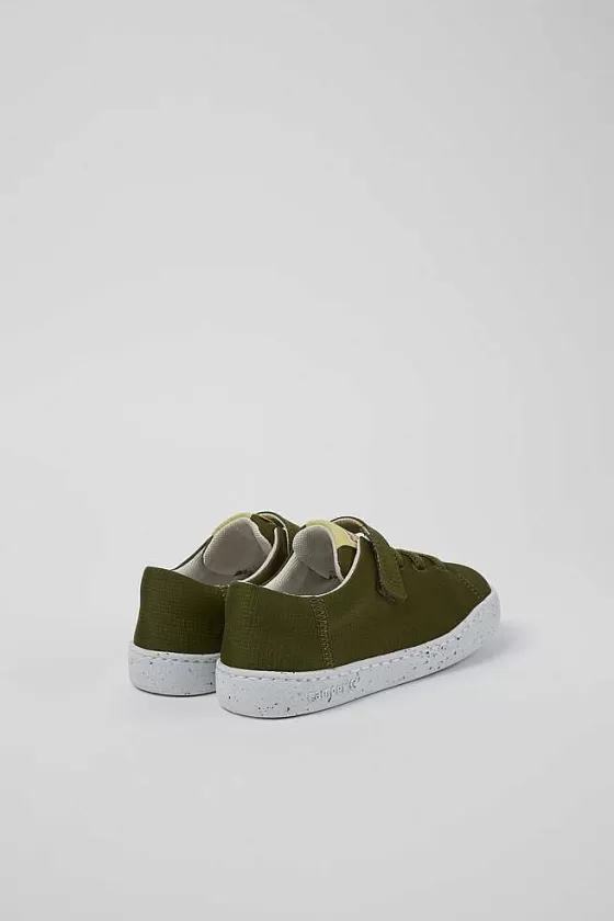 Green Textile Slip-On*Camper Cheap